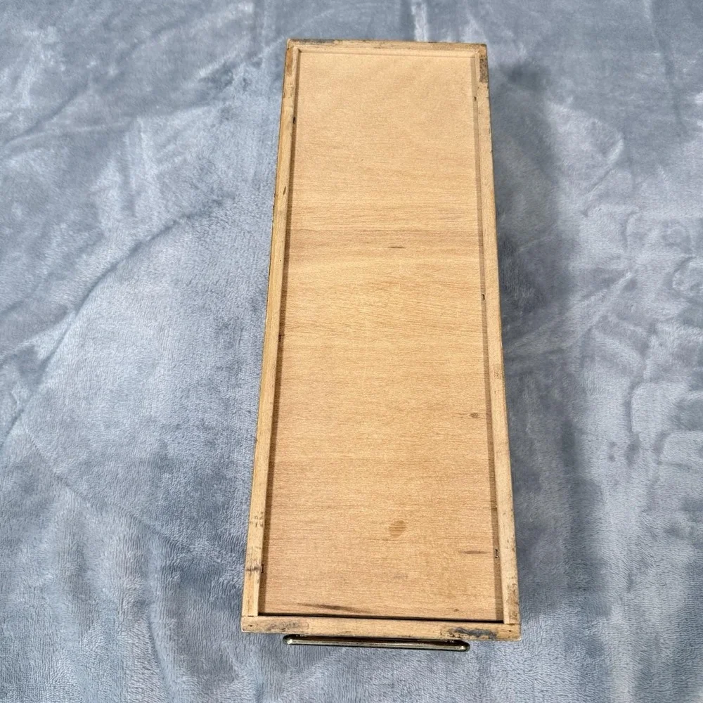 Vintage Kard Vault Wooden Trading Card Box Uncommon Trading Co MTG Pokemon Sport